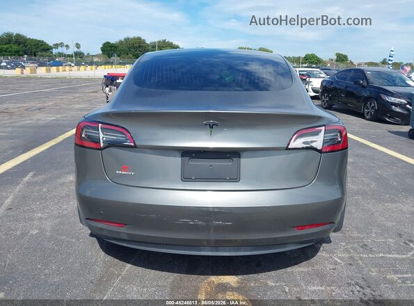 5YJ3E1EB3KF448249 2019 TESLA MODEL 3 Gray Սալոնի 360 աստիճան տեսք