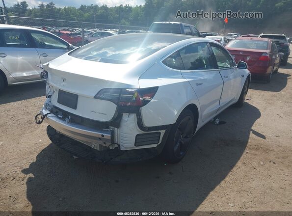 5YJ3E1EB3KF493417 2019 TESLA MODEL 3 White Հետևի աջ