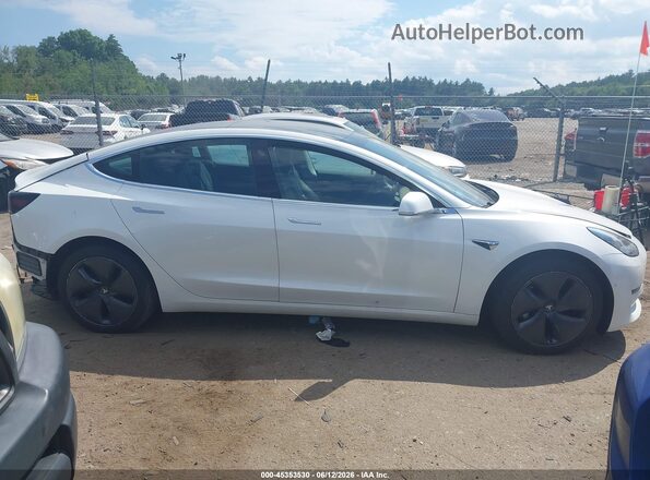 5YJ3E1EB3KF493417 2019 TESLA MODEL 3 White Սալոնի հետևի տեսք