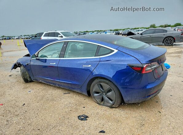 5YJ3E1EB3LF617185 2020 TESLA MODEL Синий Задняя левая четверть