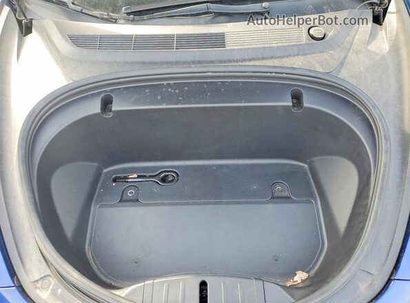 5YJ3E1EB3LF620443 2020 TESLA MODEL Blue Սալոնի հետևի տեսք
