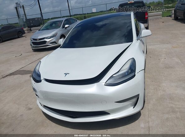 5YJ3E1EB3LF667357 2020 TESLA MODEL 3 White Սարքավորումների վահանակի տեսք
