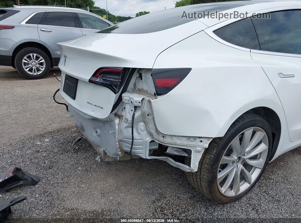 5YJ3E1EB3LF703757 2020 TESLA MODEL 3 White Vista frontal