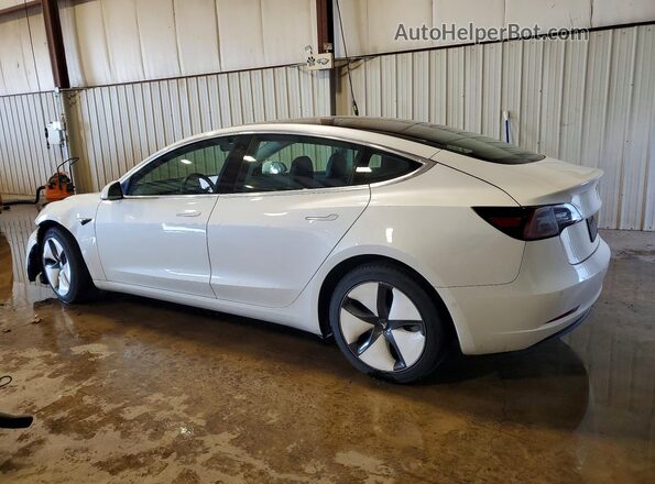 5YJ3E1EB3LF793721 2020 TESLA MODEL Белый Задняя левая четверть