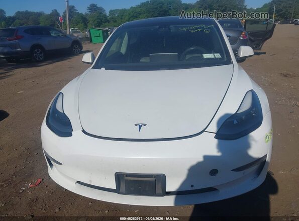 5YJ3E1EB3MF924793 2021 TESLA MODEL 3 White Դիմացի տեսք