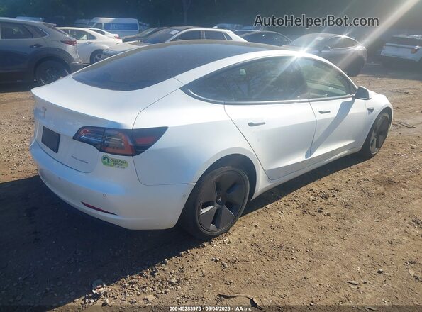 5YJ3E1EB3MF924793 2021 TESLA MODEL 3 White Հետևի աջ