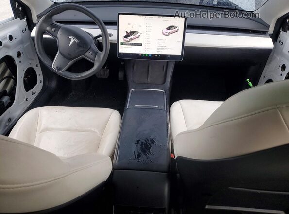 5YJ3E1EB3NF193915 2022 TESLA MODEL Белый 