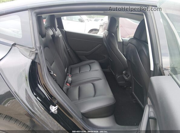 5YJ3E1EB3NF228579 2022 TESLA MODEL 3 Черный Вид наклейки с VIN-кодом