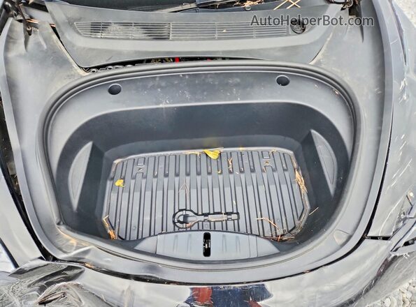 5YJ3E1EB3NF312692 2022 TESLA MODEL Черный Вид задней части салона