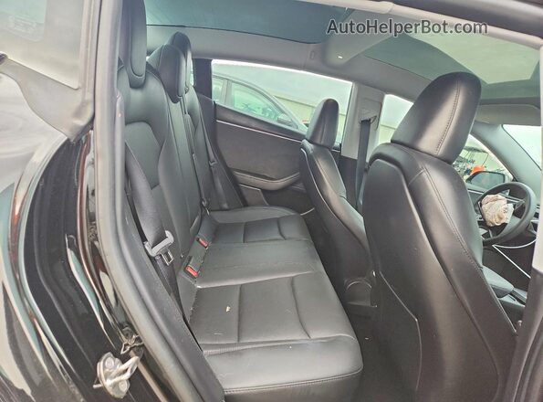 5YJ3E1EB3RF740302 2024 TESLA MODEL Зеленый Вид задних сидений