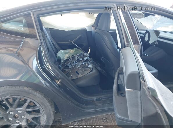 5YJ3E1EB3RF744690 2024 TESLA MODEL 3 Gray Вид наклейки з VIN-кодом