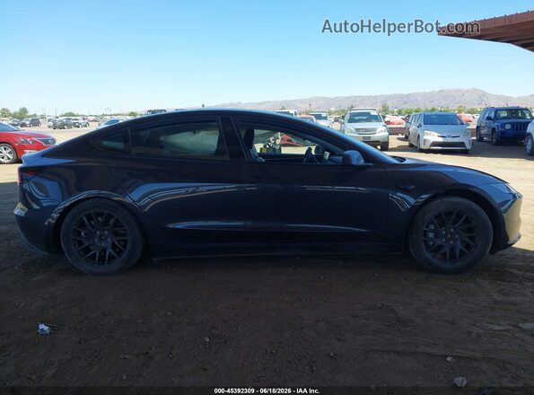 5YJ3E1EB3RF744690 2024 TESLA MODEL 3 Gray Вид щитка приладів