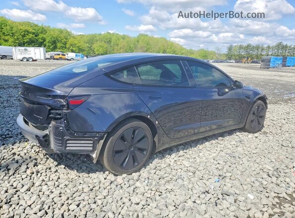 5YJ3E1EB3RF801146 2024 TESLA MODEL Gray უკანა მარჯვენა