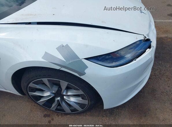 5YJ3E1EB3SF049096 2025 TESLA MODEL 3 White 