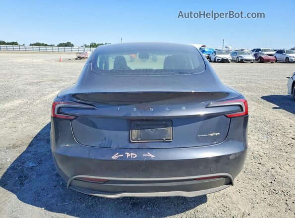 5YJ3E1EB3SF885636 2025 TESLA MODEL Gray 