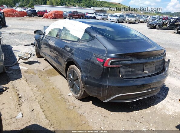 5YJ3E1EB3SF932695 2025 TESLA MODEL 3 Black Rear left