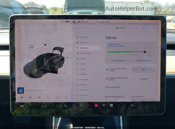 5YJ3E1EB4JF068190 2018 TESLA MODEL 3 Black 