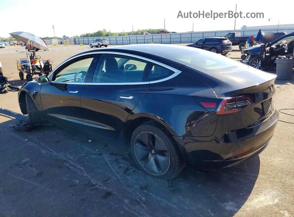 5YJ3E1EB4KF208563 2019 TESLA MODEL Black უკანა მარცხენა