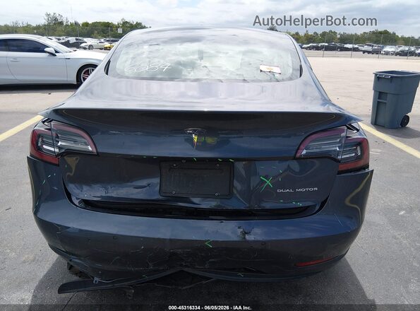 5YJ3E1EB4KF386084 2019 TESLA MODEL 3 Gray 