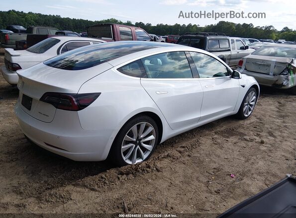 5YJ3E1EB4KF469949 2019 TESLA MODEL 3 White Հետևի աջ