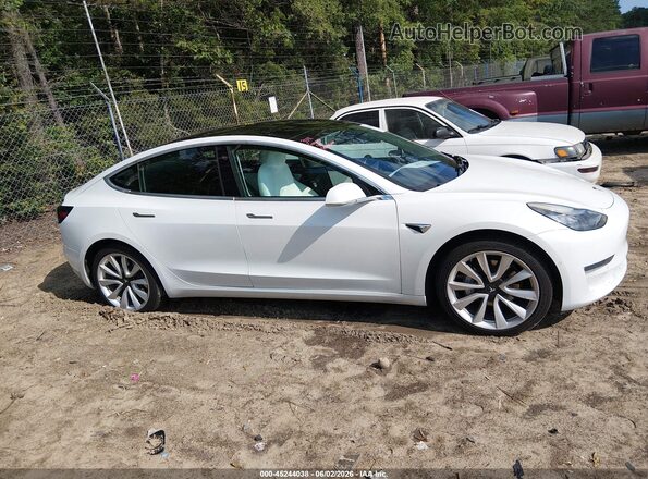 5YJ3E1EB4KF469949 2019 TESLA MODEL 3 White Սալոնի հետևի տեսք