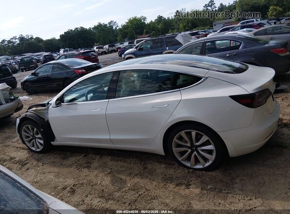5YJ3E1EB4KF469949 2019 TESLA MODEL 3 White Սալոնի 360 աստիճան տեսք