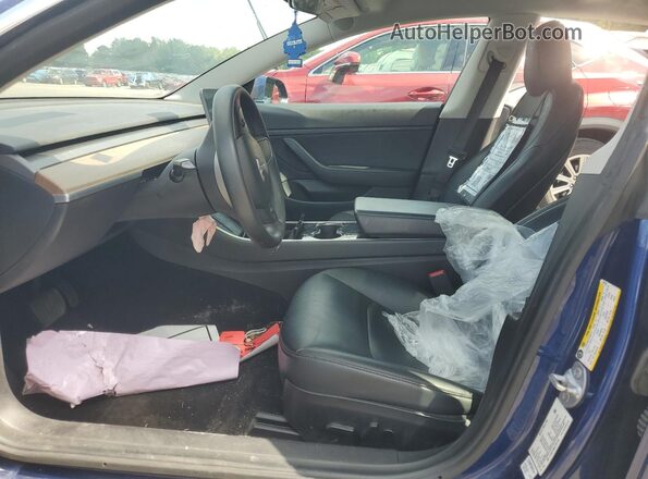 5YJ3E1EB4LF787104 2020 TESLA MODEL Blue Սալոնի դիմացի տեսք