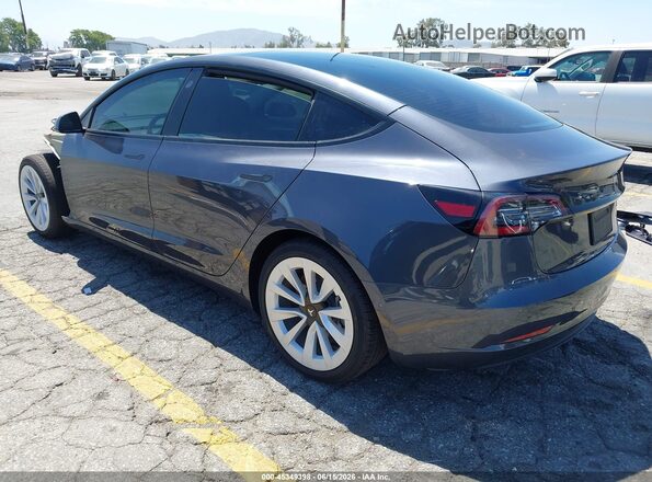 5YJ3E1EB4MF073250 2021 TESLA MODEL 3 Black Հետևի ձախ