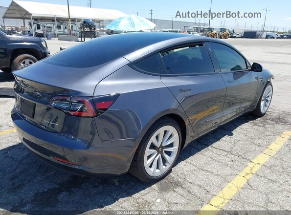 5YJ3E1EB4MF073250 2021 TESLA MODEL 3 Black Հետևի աջ