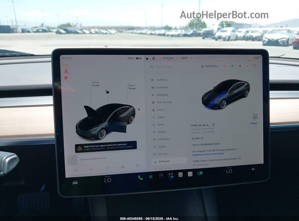 5YJ3E1EB4MF073250 2021 TESLA MODEL 3 Black 
