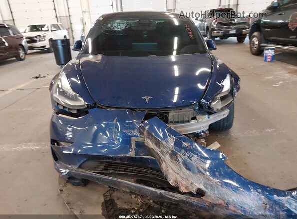 5YJ3E1EB4MF995467 2021 TESLA MODEL 3 Blue Vista frontal