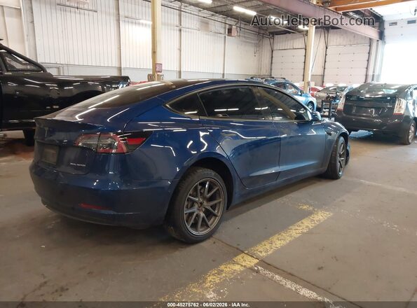 5YJ3E1EB4MF995467 2021 TESLA MODEL 3 Blue Trasero derecho