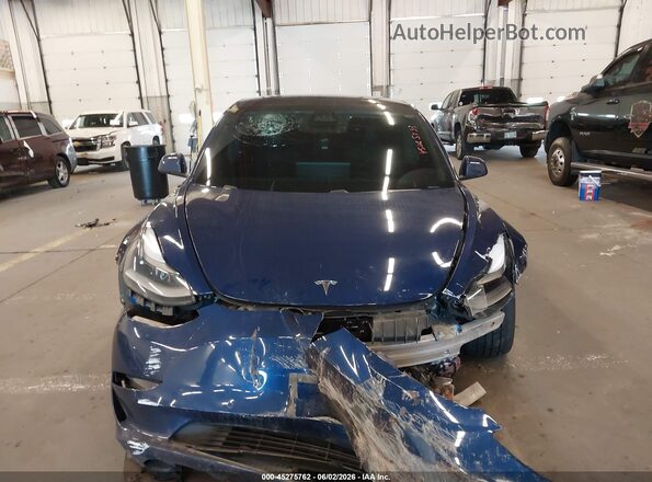 5YJ3E1EB4MF995467 2021 TESLA MODEL 3 Blue Vista del salpicadero