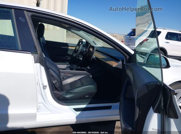 5YJ3E1EB4NF187024 2022 TESLA MODEL 3 White Սալոնի դիմացի տեսք