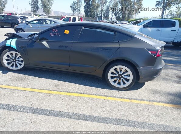 5YJ3E1EB4NF256956 2022 TESLA MODEL 3 Black 