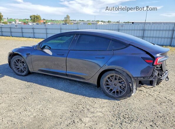 5YJ3E1EB4RF799200 2024 TESLA MODEL Charcoal Trasero izquierdo
