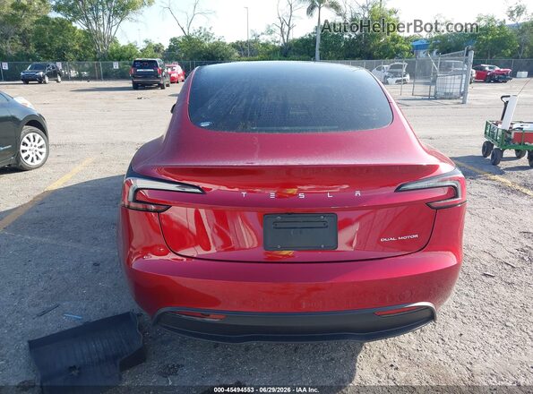 5YJ3E1EB4RF813502 2024 TESLA MODEL 3 Red 