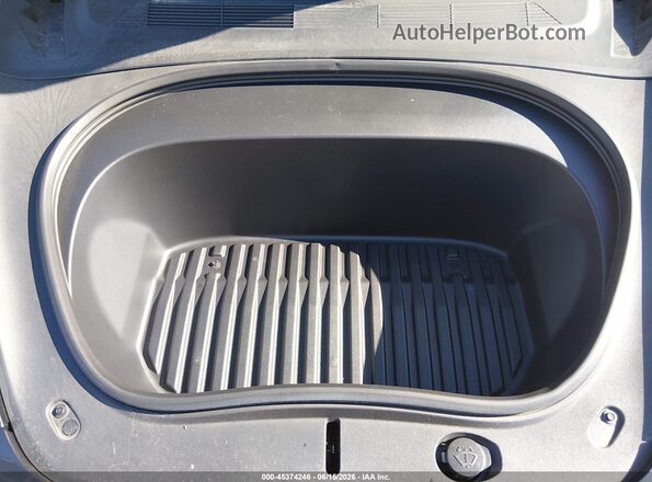 5YJ3E1EB4SF926145 2025 TESLA MODEL 3 Gray Vista trasera