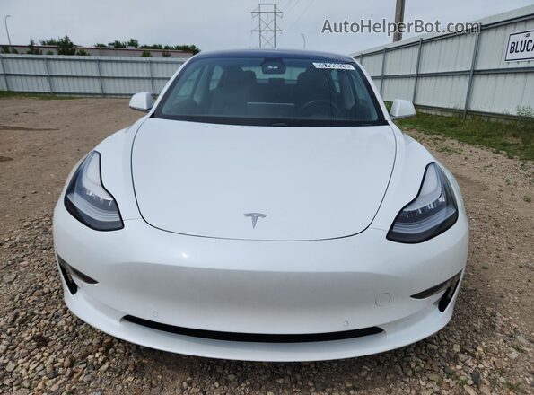 5YJ3E1EB5KF361551 2019 TESLA MODEL White 