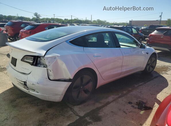 5YJ3E1EB5KF387955 2019 TESLA MODEL Белый Задняя правая четверть