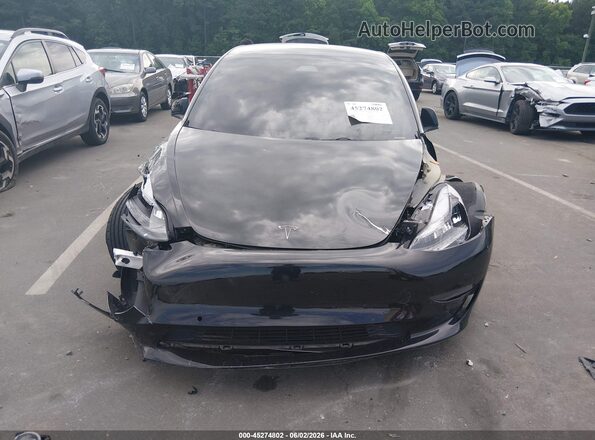 5YJ3E1EB5KF441576 2019 TESLA MODEL 3 Black Вид панелі приладів