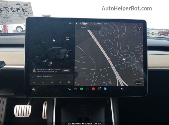 5YJ3E1EB5KF441576 2019 TESLA MODEL 3 Black 