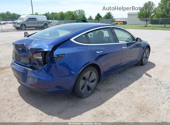 5YJ3E1EB5KF442162 2019 TESLA MODEL 3 Blue Հետևի աջ