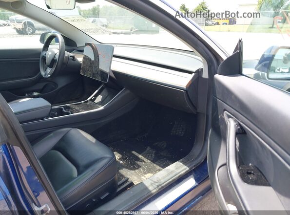 5YJ3E1EB5KF442162 2019 TESLA MODEL 3 Blue Սալոնի դիմացի տեսք