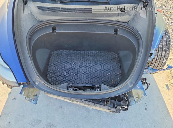 5YJ3E1EB5LF617625 2020 TESLA MODEL Синий Вид задней части салона