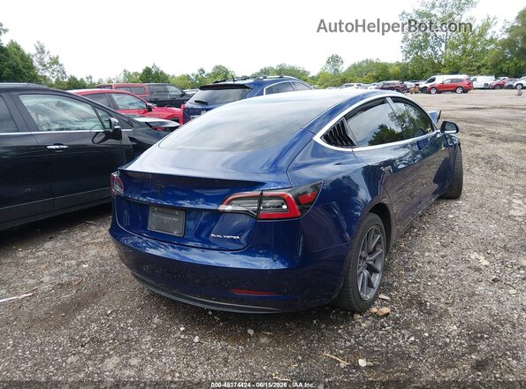5YJ3E1EB5LF647661 2020 TESLA MODEL 3 Blue Tył prawy