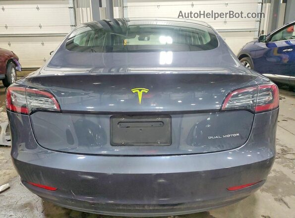 5YJ3E1EB5LF710919 2020 TESLA MODEL Угольный Вид сзади