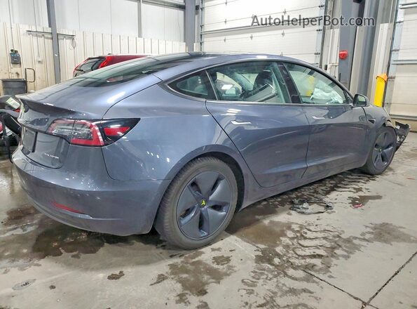 5YJ3E1EB5LF710919 2020 TESLA MODEL Угольный Задняя правая четверть