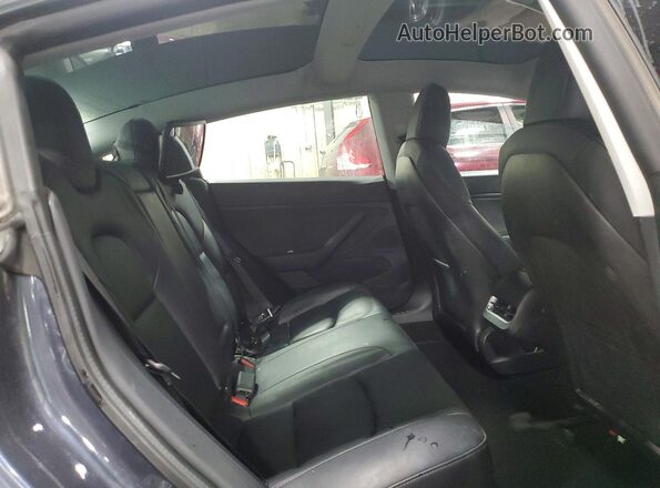 5YJ3E1EB5LF710919 2020 TESLA MODEL Угольный Вид задних сидений