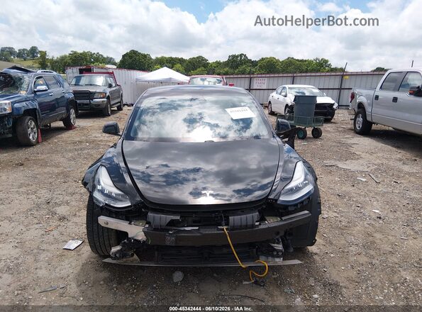 5YJ3E1EB5MF860398 2021 TESLA MODEL 3 Black უკანა სალონის ხედი